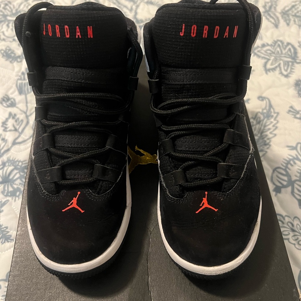 Nike Black and Red Sneakers